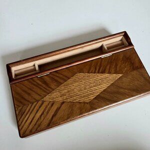 Vintage Men's Jewelry Box Chest.